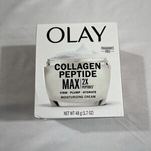 Olay Collagen Peptide 24 Max Moisturizing Cream Fragrance Free Face Moisturizer